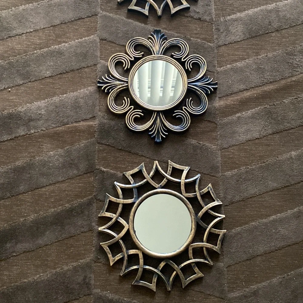 Set of Three Wall Mirrors